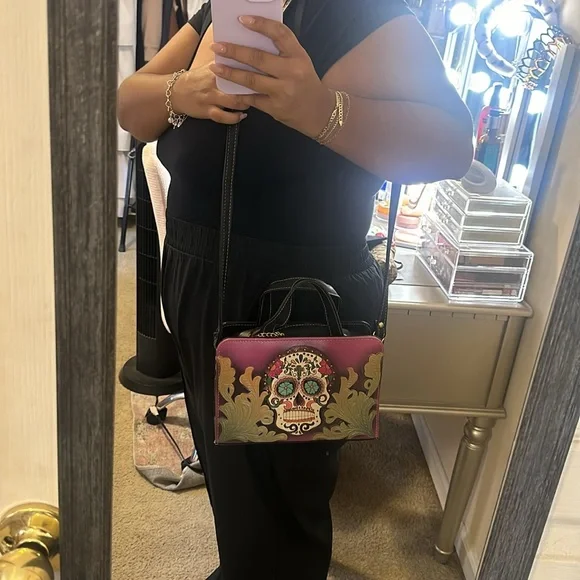 Día De Los Muertos Purse 💀 - Picture 9 of 10